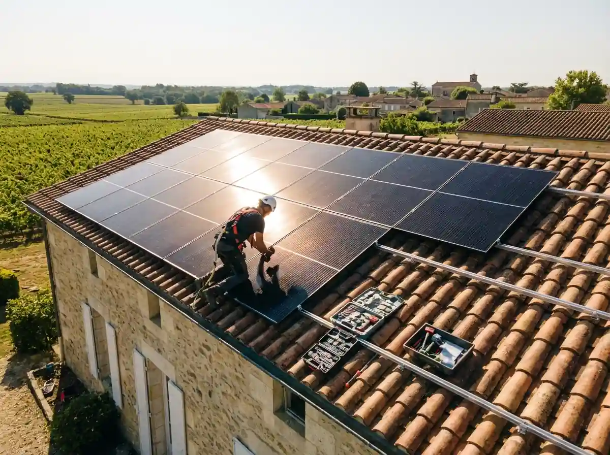 Installation de Panneaux Solaires Ayguemorte-les-Graves
