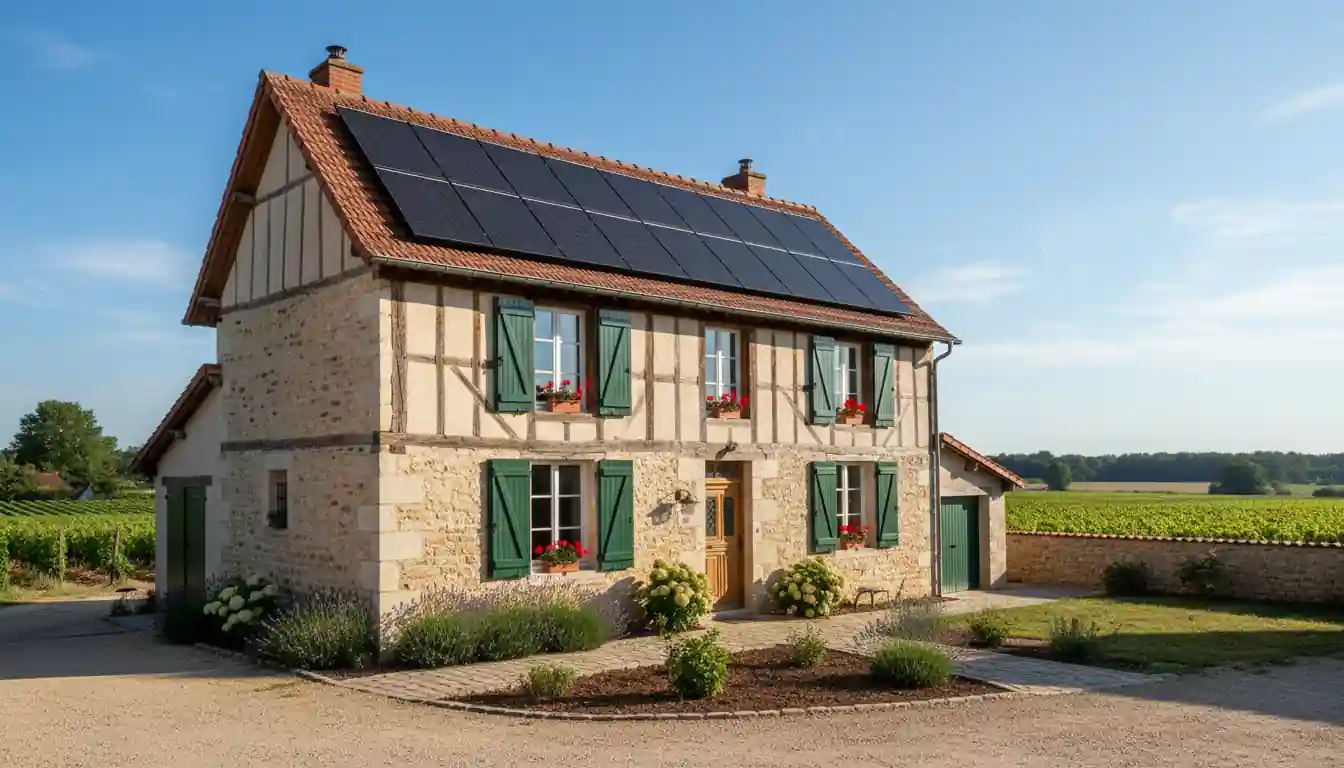 Installation de Panneaux Solaires à Ayguemorte-les-Graves, Le Bourg